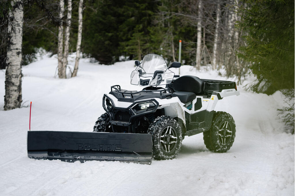 Polaris med snøskjær